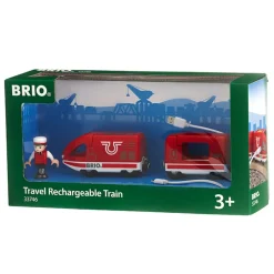 Brio Rechargeable Locomotive with Mini USB Cable - Red
