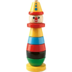 Brio Stacking Clown in Wood, Brio Classic
