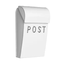 Bruka Design Mini Mailbox - White
