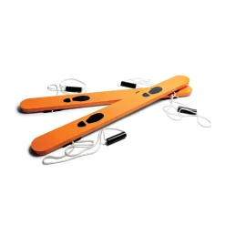 BS-Toys Wooden Skis for 2 People, Walking Fun
