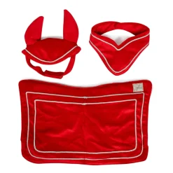By Astrup Accessories for Hobby Horse, Competition Set - Red