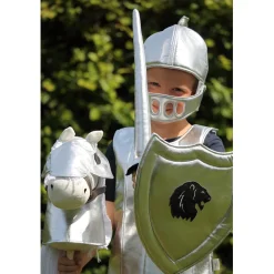 By Astrup Dress-Up – Knight’s Armor, Silver Vest – For Children Aged 3 and Up