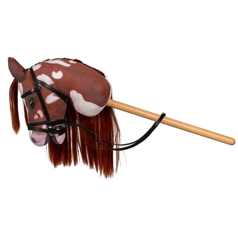 By Astrup Hobby Horse, Coco - Red-brown/white