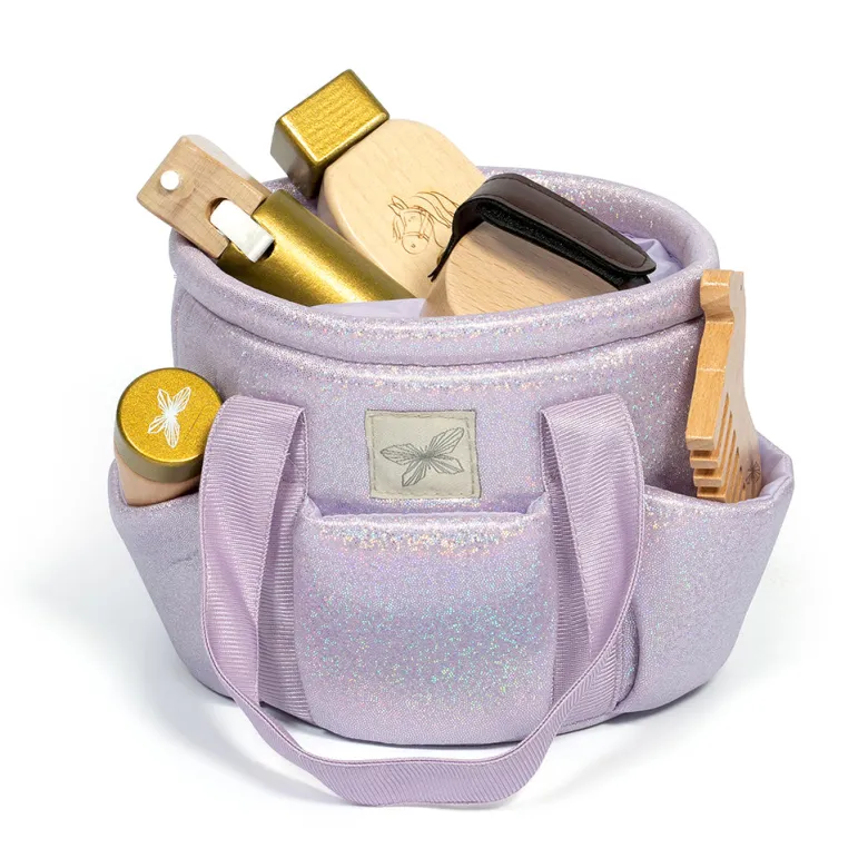 By Astrup Hobby Horse Grooming Bag, Purple - Without Accessories