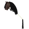 By Astrup Hobby Horse with Open Mouth and Removable Tail, Brown