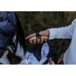 By Astrup Hobby Horse with Tail and Backpack, Dapple Gray - Star