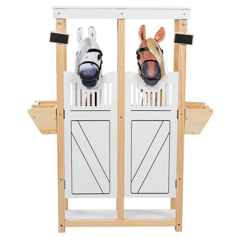 By Astrup Horse Stable for 2 Hobby Horses