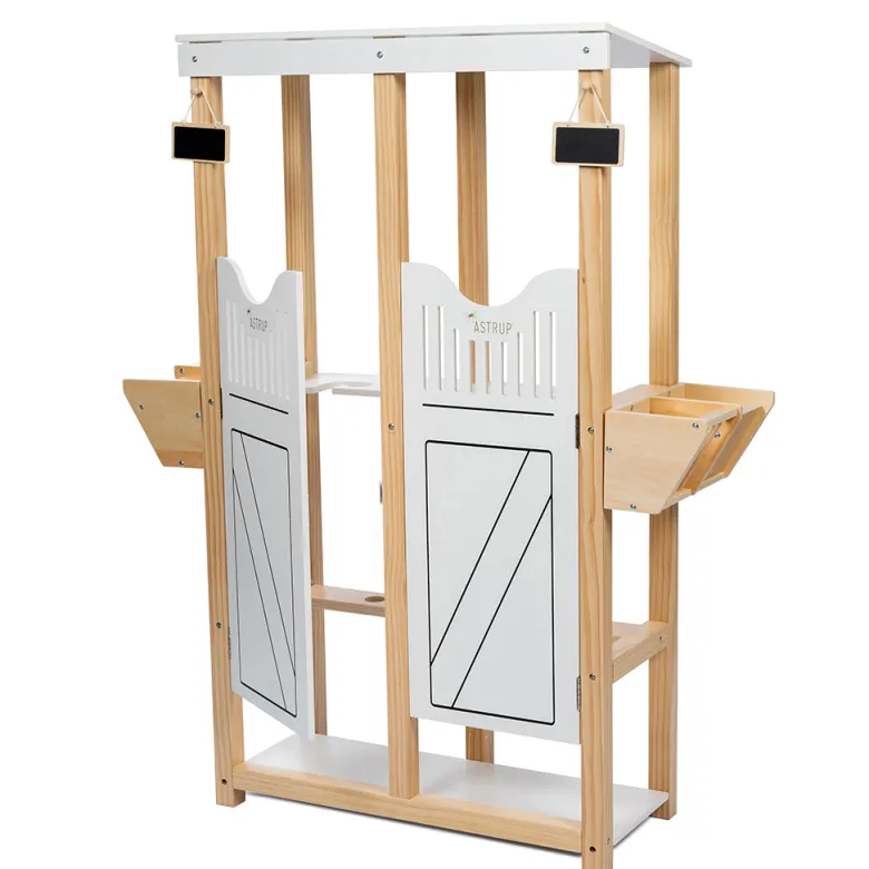 By Astrup Horse Stable for 2 Hobby Horses