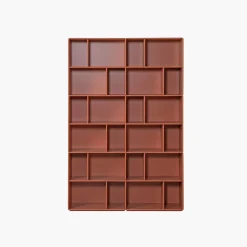 By Aulum Brooklyn gulvreol, 117x177 cm - Rusty