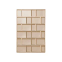 By Aulum Brooklyn vægreol, 117x177 cm - Sand