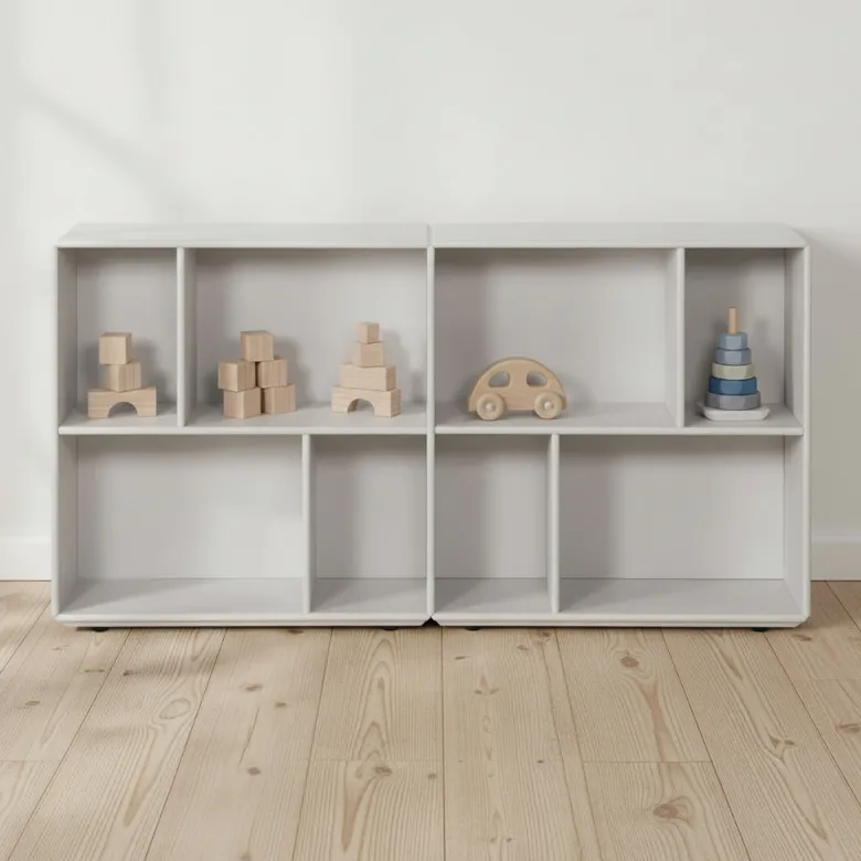 By Aulum Palm Springs reol, 117x61 cm - Mushroom