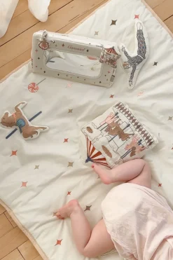 Cam Cam Activity Play Mat, Organic, OCS - Carousel