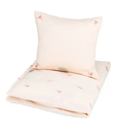 Cam Cam Baby Bedding, Organic, Embroidered - Bows