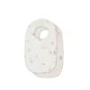 Cam Cam Bib with Pocket, 2-Pack - Windflower Creme/ Blossom Pink