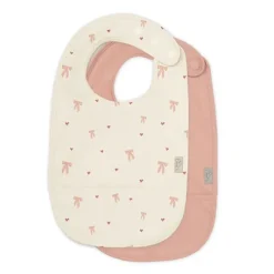 Cam Cam Bib with Pocket, 2-Pack - Bows