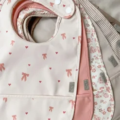 Cam Cam Bib with Pocket, 2-Pack - Bows