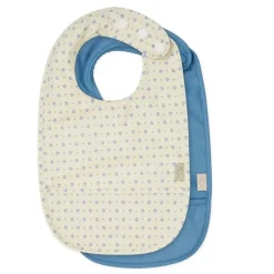 Cam Cam Bib with Pocket, 2-Pack - Capri