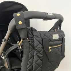 Cam Cam Changing Bag with Stroller Straps, OCS - Black