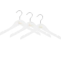 Cam Cam Children's Wooden Hangers, 3-Pack – White