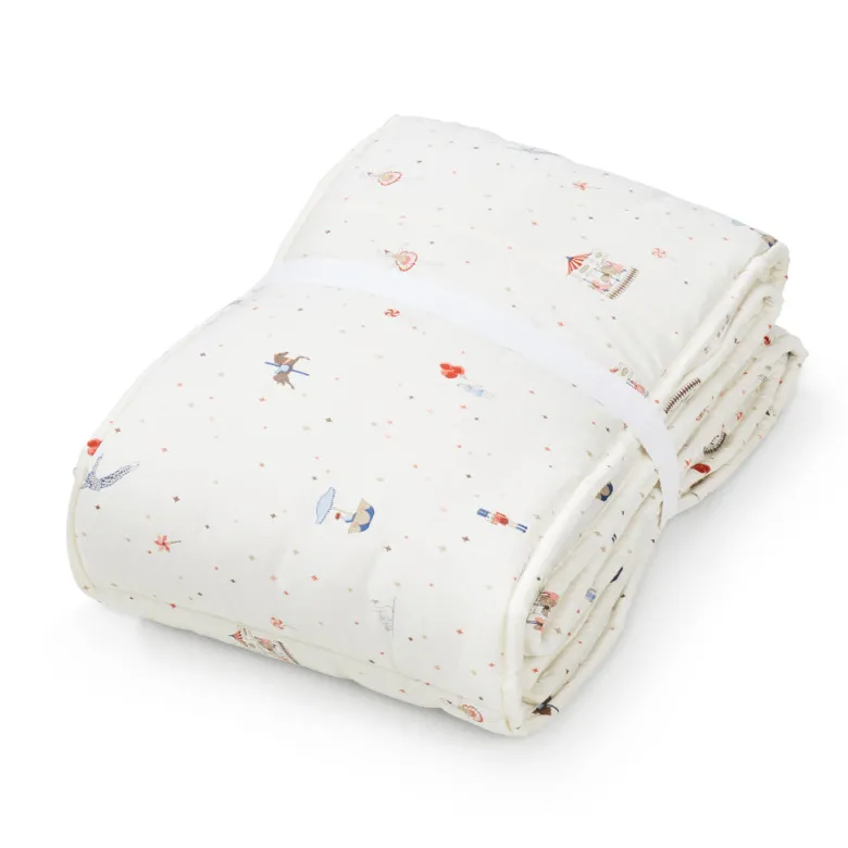 Cam Cam Crib Bumper, Organic, OCS - Carousel