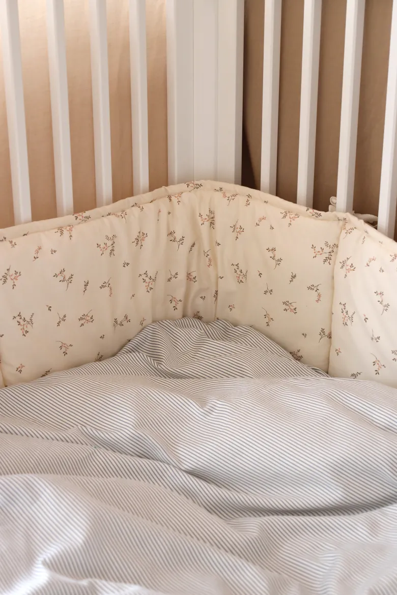 Cam Cam Crib Bumper, Organic, OCS - Carousel