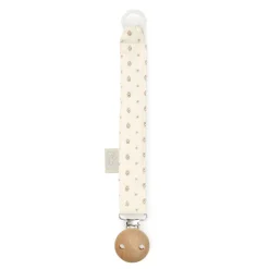 Cam Cam Embroidered Pacifier Chain, Organic, GOTS - Rowan