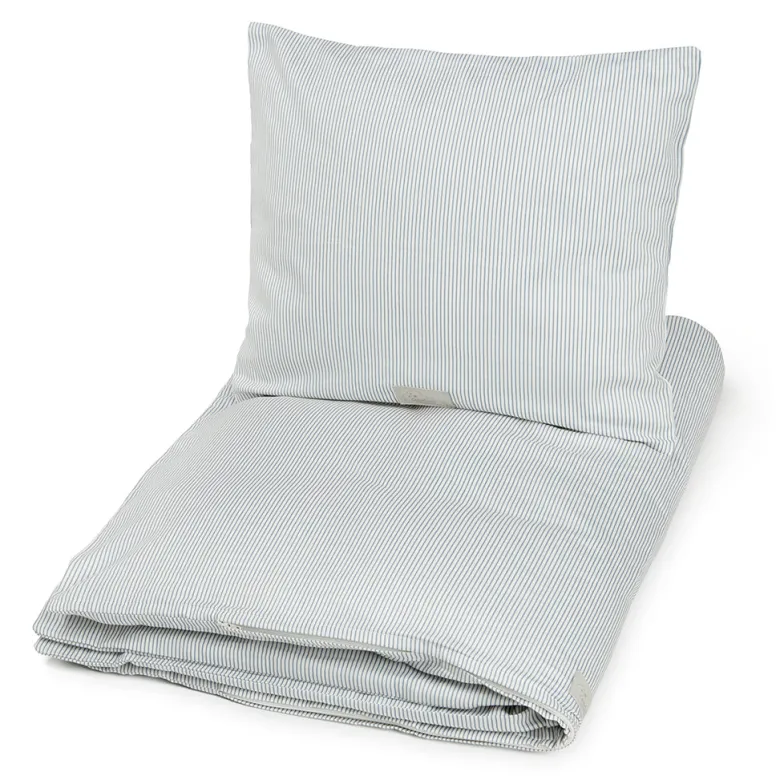 Cam Cam Junior Bedding Set, Organic, Classic Stripes Blue