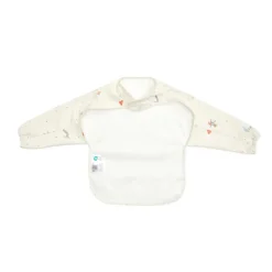 Cam Cam Long Sleeve Bib, Carousel