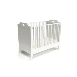 Cam Cam Luca Baby Cot, White