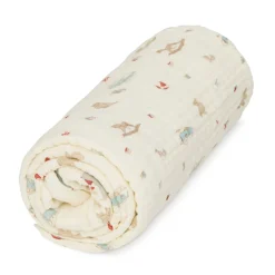 Cam Cam Muslin Baby Blanket, Organic, GOTS - Vintage Toys
