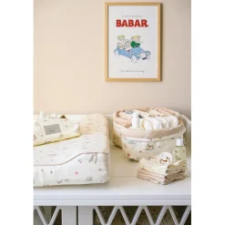Cam Cam Muslin Baby Blanket, Organic, GOTS - Vintage Toys