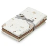 Cam Cam Muslin Cloth, Organic, 3-Pack - Dreamland, Caramel, Light Sand