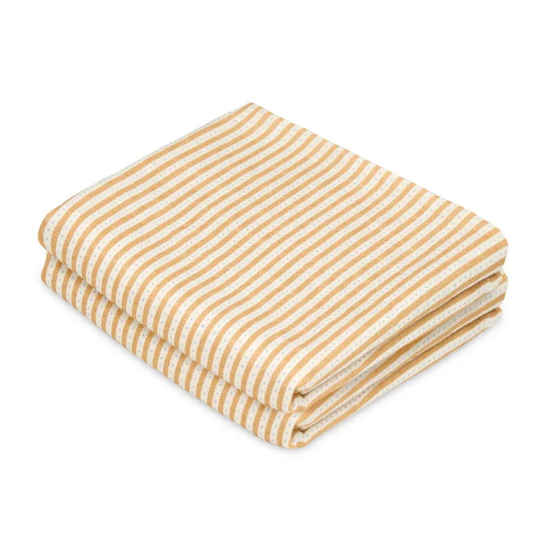 Cam Cam Muslin Cloth, Organic, 2-Pack - Oatfield