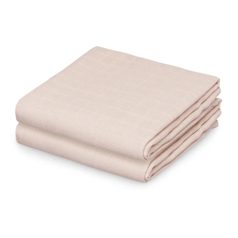 Cam Cam Muslin Cloths, Organic, 2-Pack – Perlemor