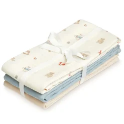 Cam Cam Muslin Cloths, 3-Pack, GOTS Mix – Vintage Toys
