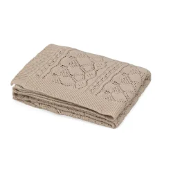 Cam Cam Pointelle Baby Knitted Blanket, Hazel