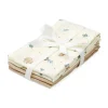Cam Cam Washcloths, 4-Pack Organic, GOTS Certified - Blueberries