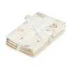 Cam Cam Washcloths, 4-Pack Organic, GOTS Certified - Vintage Toys
