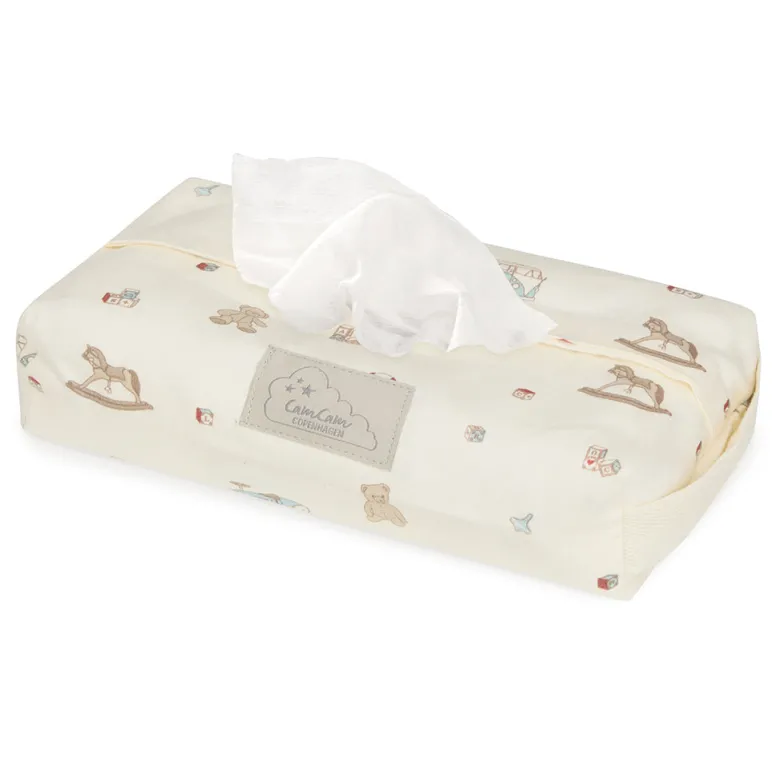 Cam Cam Wet Wipe Pouch, Organic, GOTS - Vintage Toys