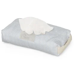 Cam Cam Wet Wipes Case, Classic Stripes Blue