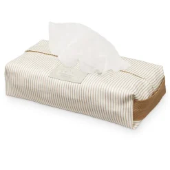 Cam Cam Wet Wipes Case, Classic Stripes Camel