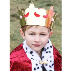 Cardboard King's Crown for Fastelavn