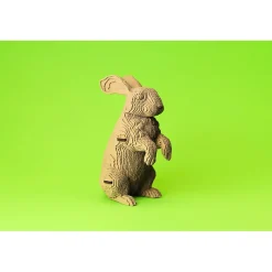 Cartonic 3D Puzzle, DIY Cardboard Art Sculpture - Rabbit