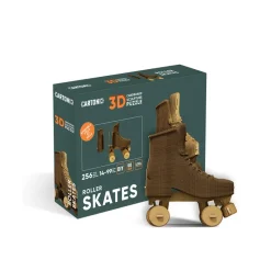 Cartonic 3D Puzzle, DIY Paper Art Masterpiece - Roller Skate