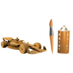 Cartonic 3D Puzzle, DIY Paper Artwork - Race Car