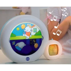 Claessens Kids Kid'Sleep Alarm Clock with Night & Day Display, Moon