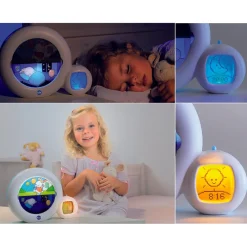 Claessens Kids Kid'Sleep Alarm Clock with Night & Day Display, Moon