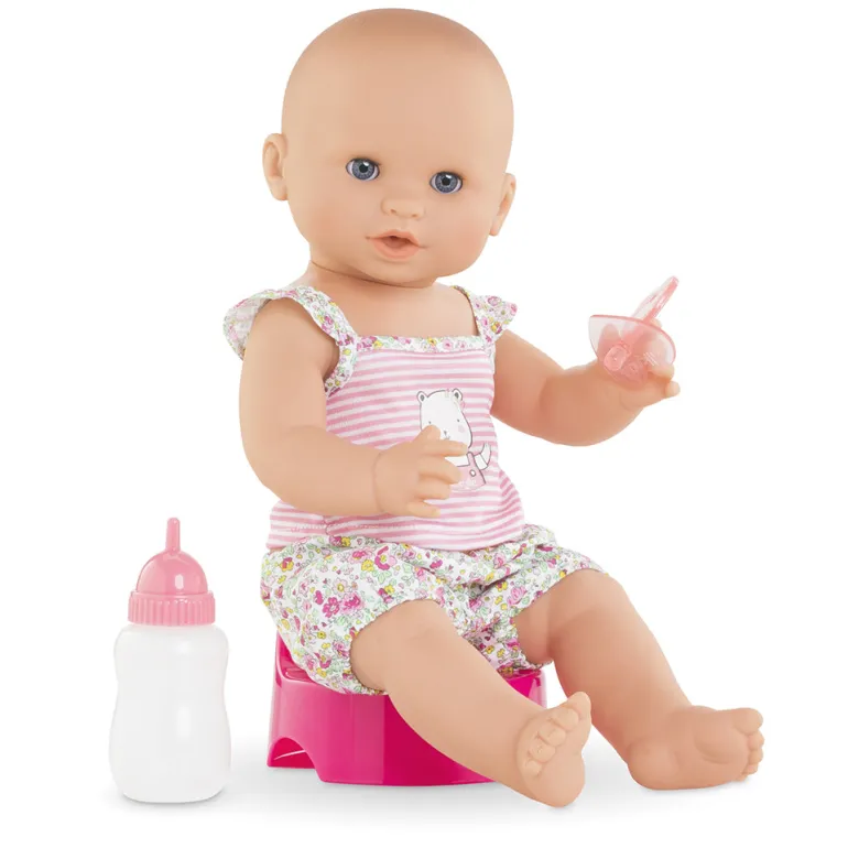 Corolle babydukke Mon Grand 36 cm, Emma - badedukke der kan drikke og tisse