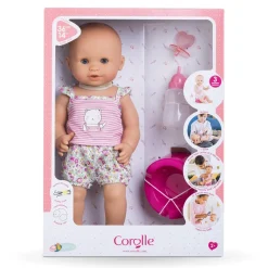 Corolle babydukke Mon Grand 36 cm, Emma - badedukke der kan drikke og tisse