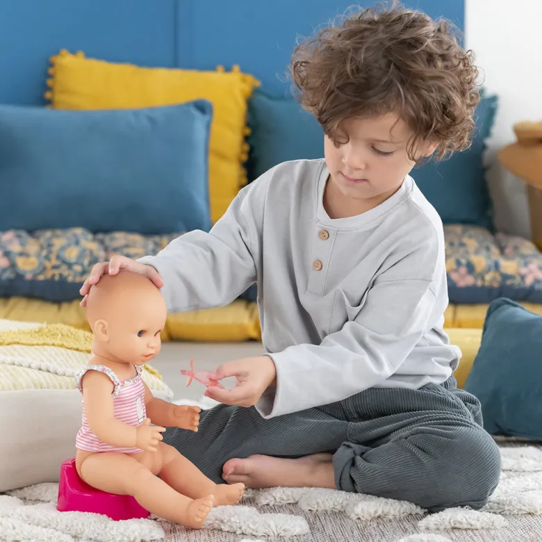 Corolle babydukke Mon Grand 36 cm, Emma - badedukke der kan drikke og tisse